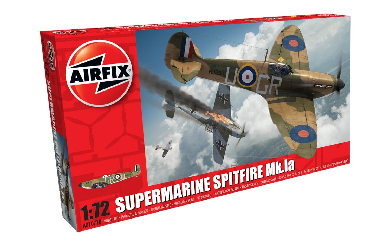 aspect Onderling verbinden Bakkerij Supermarine Spitfire Mk. Ia - Naval Models